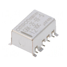Releu Electromagnetic DPDT 12V 1A G6K-2F-RF-S | Electronic-mag.ro | Componente Electronice