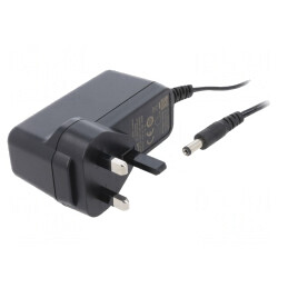 Alimentator Pulsatoriu 12VDC 3A 36W 5,5/2,1 VEL36US120-UK-JA | Electronic-mag.ro | Componente Electronice