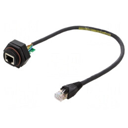 Adaptor RJ-Lnxx 8P8C 0.3m 10Base-T | Electronic-mag.ro | Componente Electronice