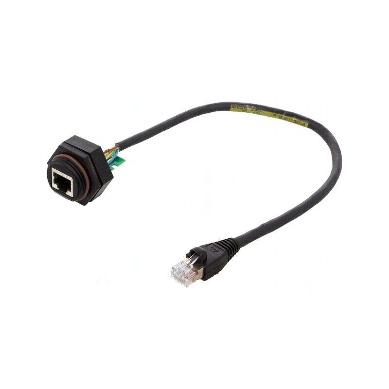 Adaptor RJ-Lnxx 8P8C 0.3m 10Base-T | Electronic-mag.ro | Componente Electronice