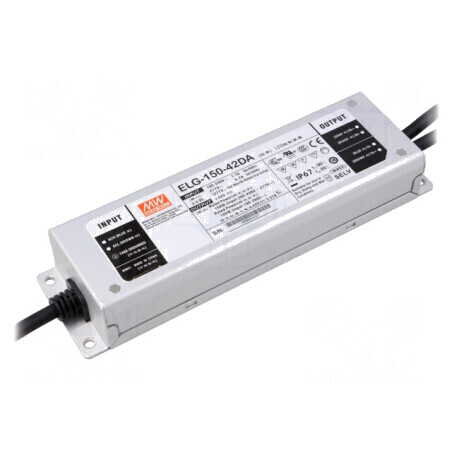 Alimentator LED DALI 150W 42VDC 3.57A | Electronic-mag.ro | Componente Electronice
