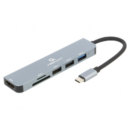 Adaptor USB 2.0 și 3.1 Negru 0.12m 5Gbps Cablexpert | Electronic-mag.ro | Componente Electronice