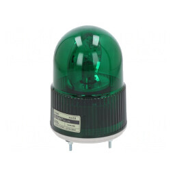 Semnalizator Luminos Rotativ Verde 24VDC IP44 | Electronic-mag.ro | Componente Electronice