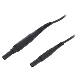 Cablu de măsurare 8A mufă banană 4 mm ambele părți 200 cm | Electronic-mag.ro | Componente Electronice
