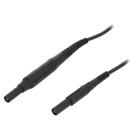 Cablu de măsurare 8A mufă banană 4 mm ambele părți 200 cm | Electronic-mag.ro | Componente Electronice