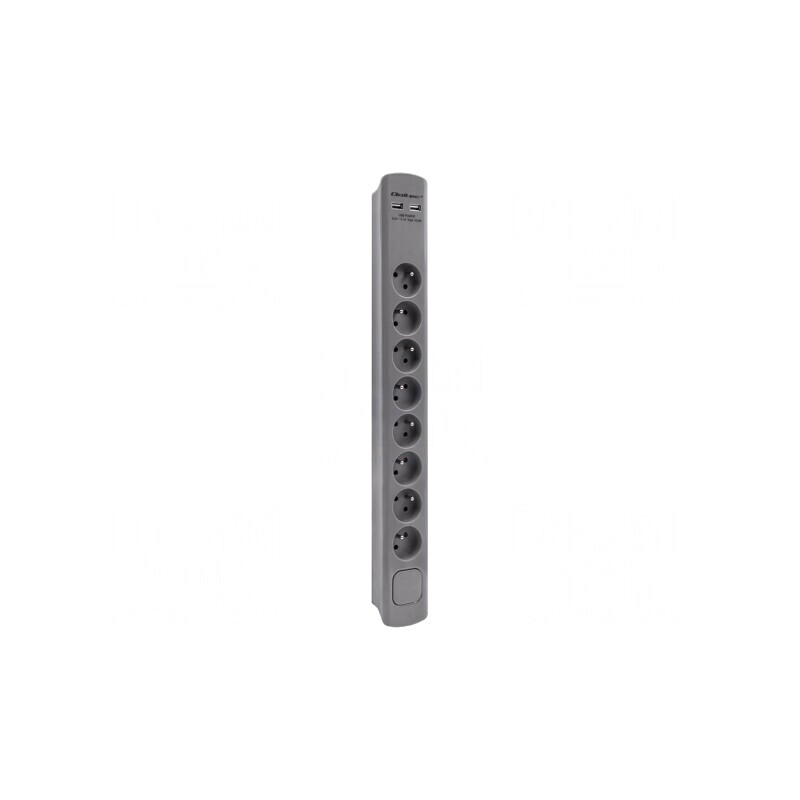 Prelungitor 8 Prize cu Protecție la Supratensiune 16A | Electronic-mag.ro | Componente Electronice