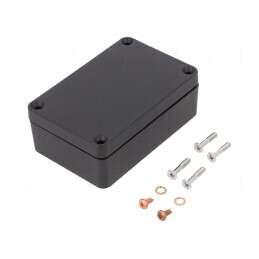 Carcasă Universală Aluminiu IP68 64mm x 98mm x 36mm | Electronic-mag.ro | Componente Electronice