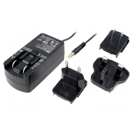 Alimentator 9V 2A 18W EU/UK/US | Electronic-mag.ro | Componente Electronice