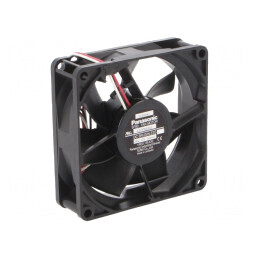 Ventilator axial 24V DC 80x80x25mm 51,6m3/h 22dBA | Electronic-mag.ro | Componente Electronice