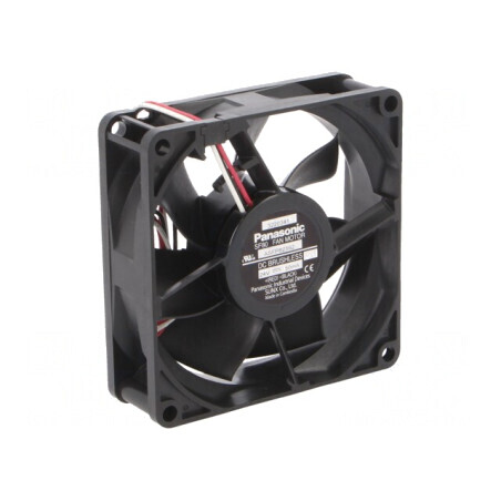 Ventilator axial 24V DC 80x80x25mm 51,6m3/h 22dBA | Electronic-mag.ro | Componente Electronice