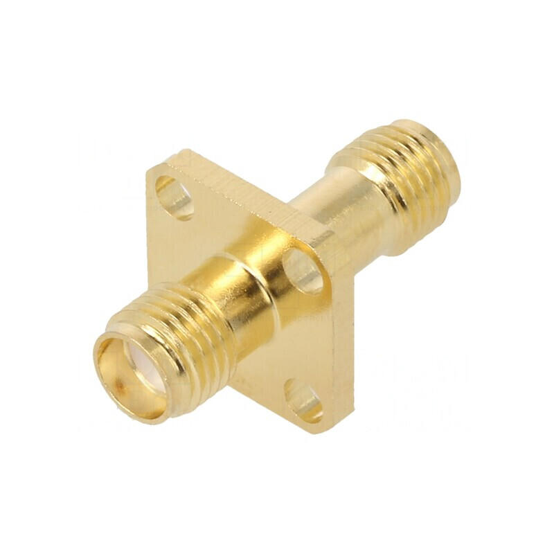 Adaptor SMA Mamă x2 PTFE 50Ω Aurit | Electronic-mag.ro | Componente Electronice Adaptor SMA Mamă x2 PTFE 50Ω Aurit | Electronic-mag.ro | Componente Electronice