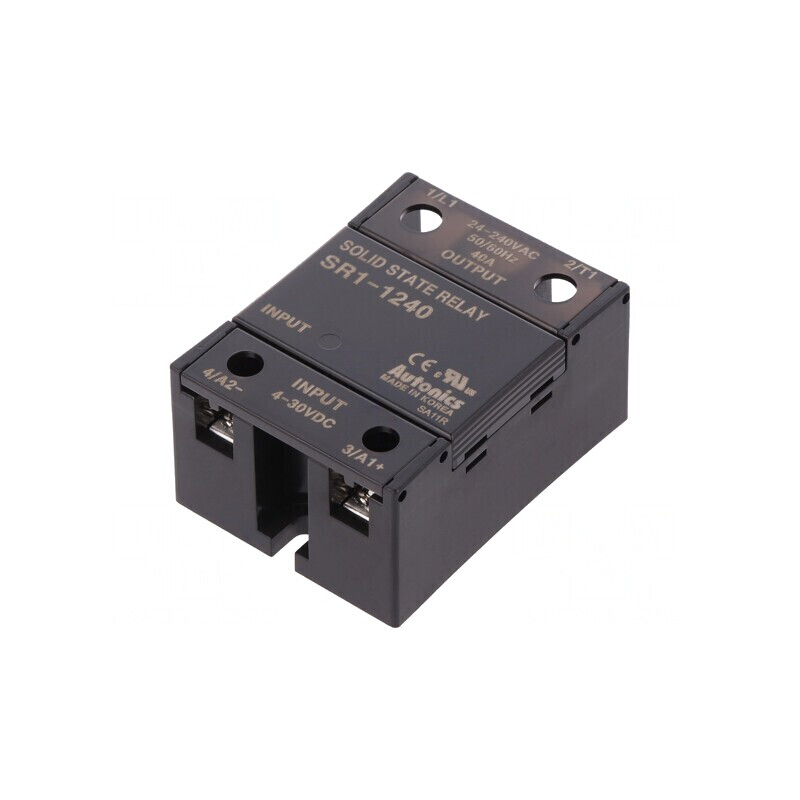 Releu Semiconductor 40A 24-240VAC 1-Fazat | Electronic-mag.ro | Componente Electronice