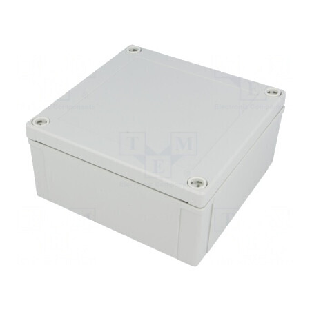 Carcasă universală gri ABS 130x130x60mm IK07 | Electronic-mag.ro | Componente Electronice