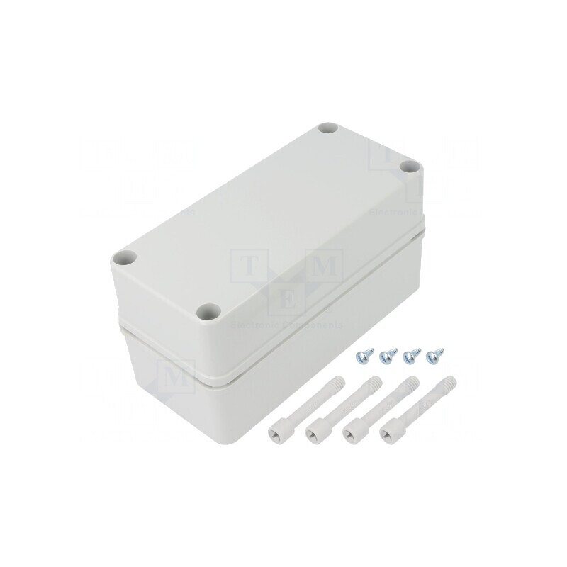 Carcasă universală PICCOLO ABS gri 80x170x85mm | Electronic-mag.ro | Componente Electronice