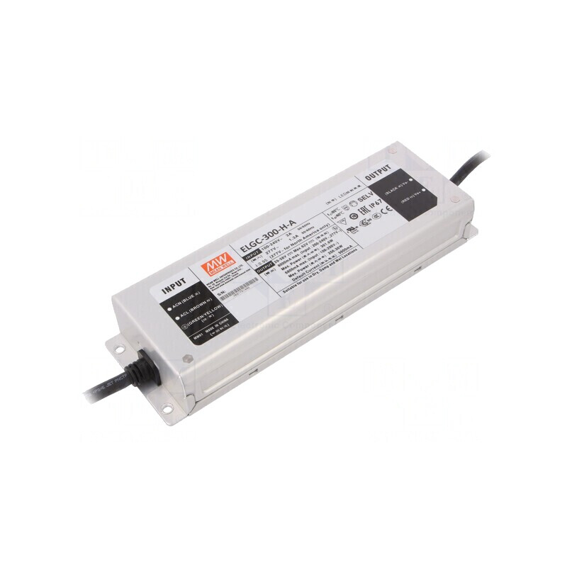 Alimentator LED 300W 29-58VDC 2600-8000mA IP67 | Electronic-mag.ro | Componente Electronice