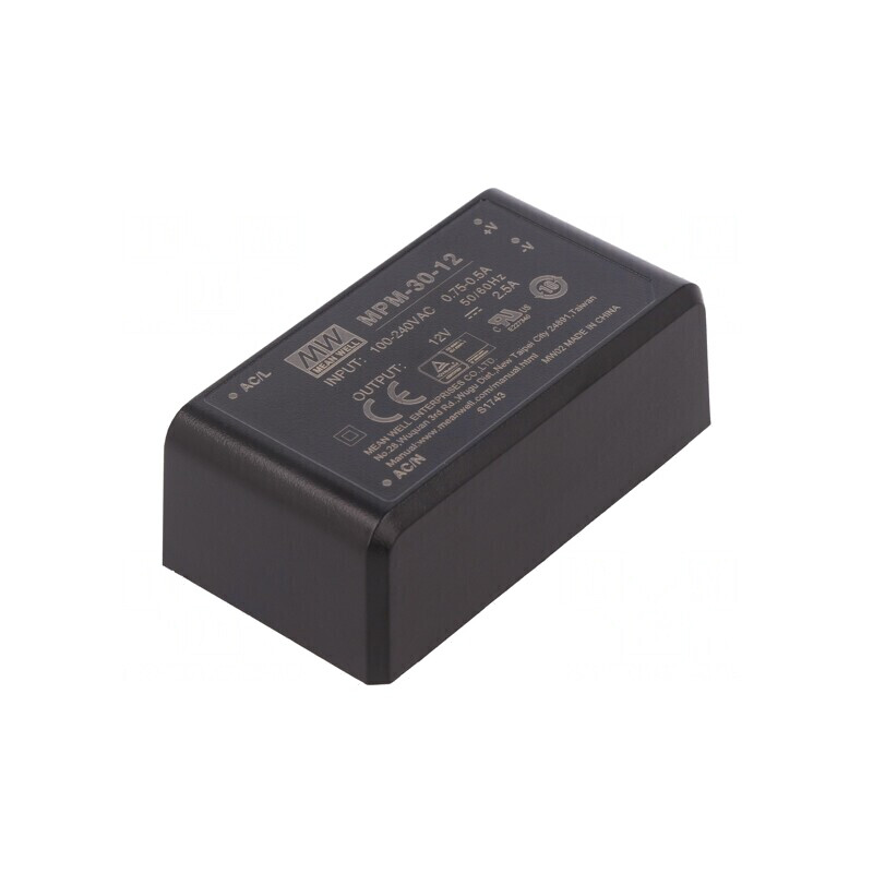 Convertor AC/DC 30W 12V 2.5A | Electronic-mag.ro | Componente Electronice