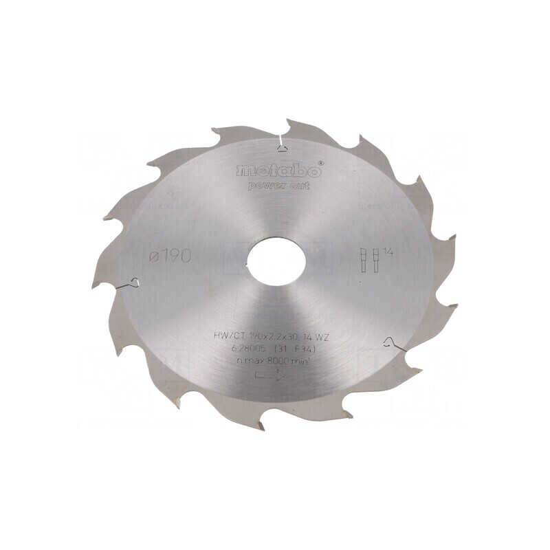Disc Ferăstrău Circular 190mm 14 Dinți | Electronic-mag.ro | Componente Electronice Disc Ferăstrău Circular 190mm 14 Dinți | Electronic-mag.ro | Componente Electronice