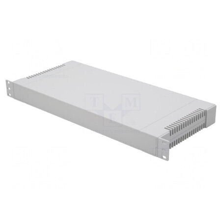 Carcasă standard 19 1U gri ABS 203x431 mm | Electronic-mag.ro | Componente Electronice