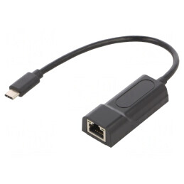Adaptor USB-Fast Ethernet | USB 3.0,USB 3.1 | 10/100/1000Mbps | A-CM-LAN-01
