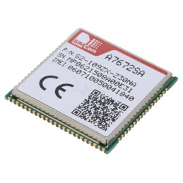 Modul LTE 10Mbps Down 5Mbps Up SMD 24x24x5mm | Electronic-mag.ro | Componente Electronice