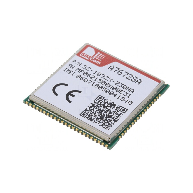 Modul LTE 10Mbps Down 5Mbps Up SMD 24x24x5mm | Electronic-mag.ro | Componente Electronice