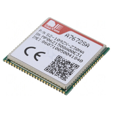Modul LTE 10Mbps Down 5Mbps Up SMD 24x24x5mm | Electronic-mag.ro | Componente Electronice