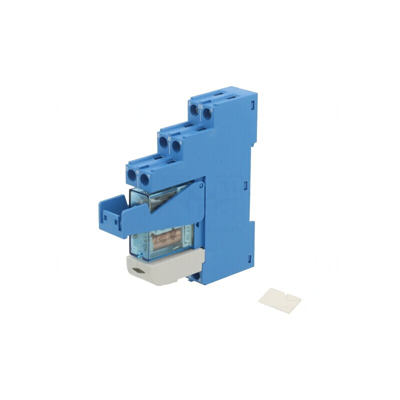 Releu intermediar SPDT 24VDC 16A pentru șină DIN | Electronic-mag.ro | Componente Electronice
