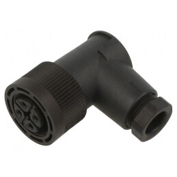 Conector M18 Mamă 250V 5A IP67 4 PIN 16AWG | Electronic-mag.ro | Componente Electronice