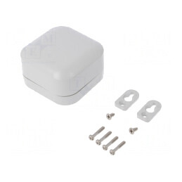 Carcasă universală policarbonat IP68 80x80x45mm | Electronic-mag.ro | Componente Electronice