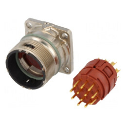 Conector M23 12 PIN Aurit IP68 | Electronic-mag.ro | Componente Electronice