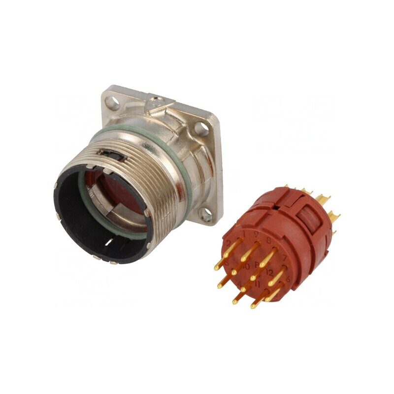 Conector M23 12 PIN Aurit IP68 | Electronic-mag.ro | Componente Electronice