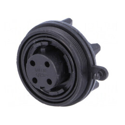 Conector Circular Soclu Mamă 4 PIN IP68 Buccaneer | Electronic-mag.ro | Componente Electronice