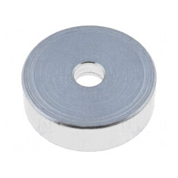 Magnet: fix | neodim | H: 8mm | 500N | Ø: 40mm | Mat.carc: oţel | GN 50.4-ND-40