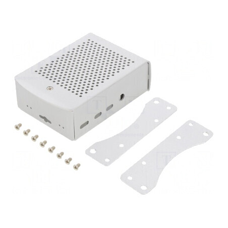 Carcasă Aluminiu pentru Raspberry Pi 4 B | Electronic-mag.ro | Componente Electronice