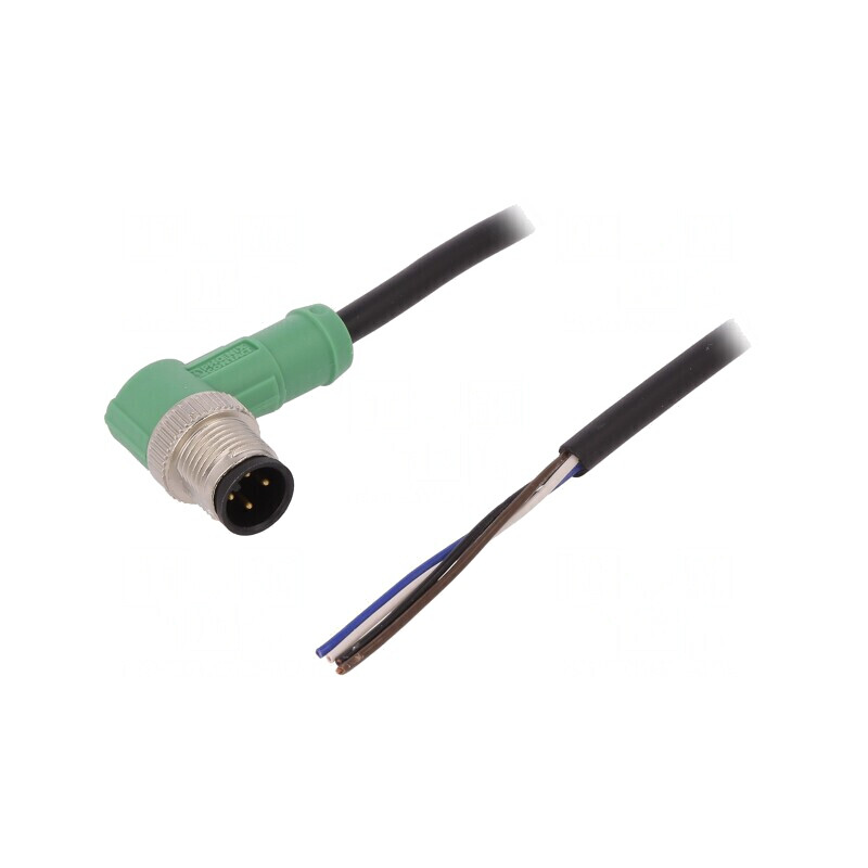 Cablu de conectare M12 4 pini 10m PVC | Electronic-mag.ro | Componente Electronice