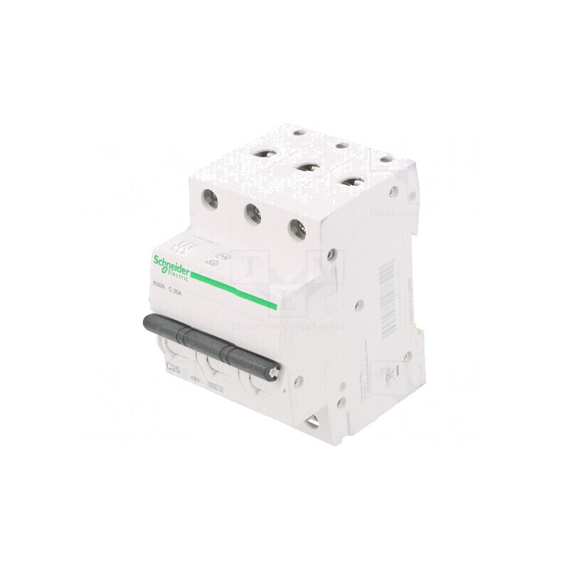 Întrerupător de Supracurent 25A 3P 6kA 230/400V | Electronic-mag.ro | Componente Electronice