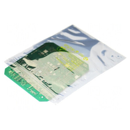 Pungă de protecție ESD 254x152mm 75um 100buc | Electronic-mag.ro | Componente Electronice