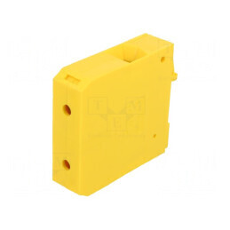 Conector Îmbinare Șine 16-70mm2 Galben TS35 2 Borne | Electronic-mag.ro | Componente Electronice
