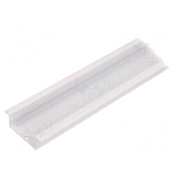 Profil aluminiu încastrat alb 2m pentru module LED VARIO30-06 | Electronic-mag.ro | Componente Electronice