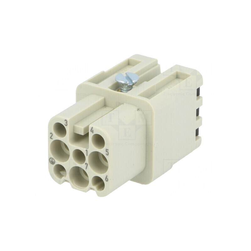Conector HDC Inserturi Contact Mamă Han D 8 7 PE | Electronic-mag.ro | Componente Electronice