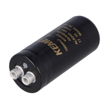 Condensator electrolitic 10mF 63VDC Ø36x82mm | Electronic-mag.ro | Componente Electronice
