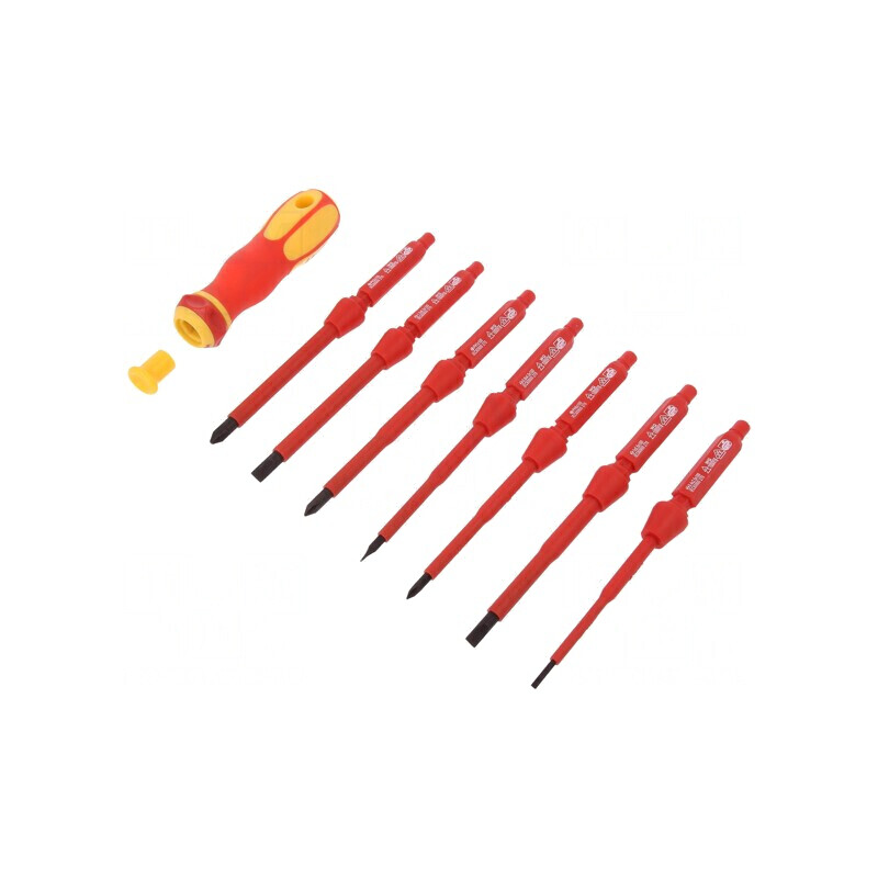 Set Şurubelniţe Izolate 7buc 1kVAC Phillips și Plate | Electronic-mag.ro | Componente Electronice