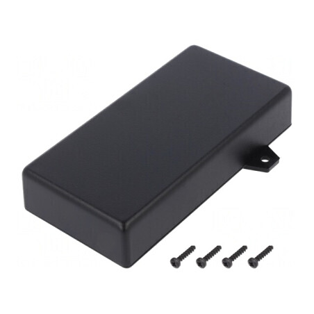 Carcasă Universală cu Lame de Fixare 64x128x26 mm | Electronic-mag.ro | Componente Electronice
