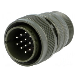 Conector circular din aluminiu 20 MS/DS  | Electronic-mag.ro | Componente Electronice