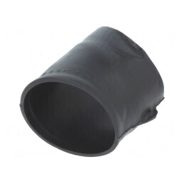 Fiting Termocontractibil fără Adeziv Negru 14mm în Unghi | Electronic-mag.ro | Componente Electronice