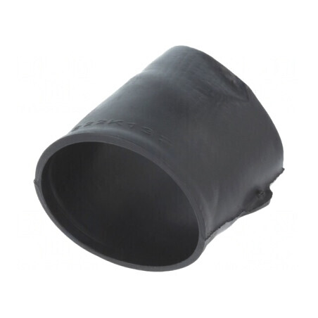 Fiting Termocontractibil fără Adeziv Negru 14mm în Unghi | Electronic-mag.ro | Componente Electronice