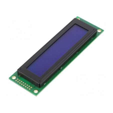 Afișaj LCD Alfanumeric 20x2 LED Negativ 116x37mm | Electronic-mag.ro | Componente Electronice
