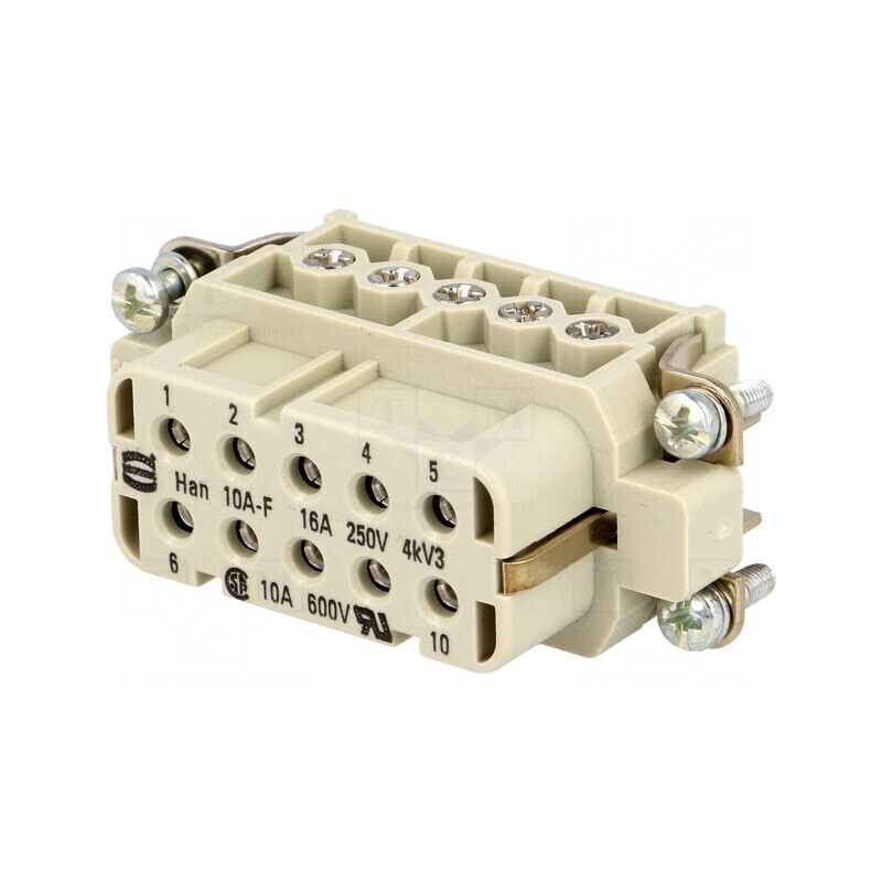 Conector HDC Inserturi Mamă Han A 10 PIN 10 PE | Electronic-mag.ro | Componente Electronice Conector HDC Inserturi Mamă Han A 10 PIN 10 PE | Electronic-mag.ro | Componente Electronice