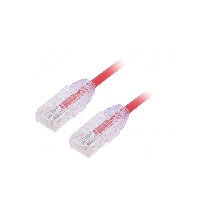 Patch cord U/UTP CAT6 5m Roșu | Electronic-mag.ro | Componente Electronice