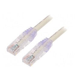 Patch Cord TX6A 10Gig U/UTP Alb 2m 24AWG | Electronic-mag.ro | Componente Electronice